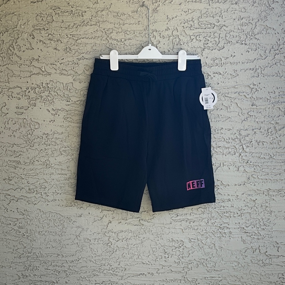 Neff Men's Black Athletic Shorts